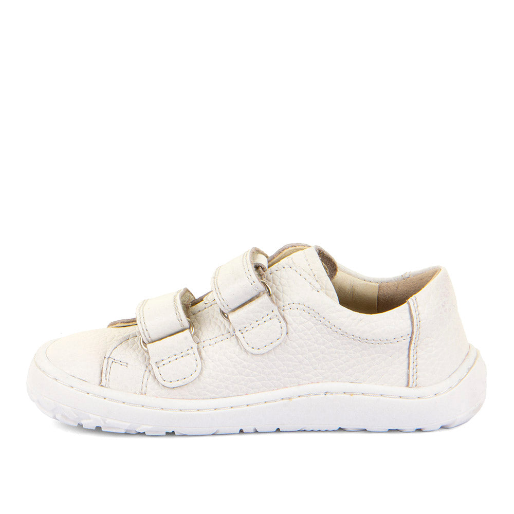 Froddo Barefoot Cuir Velcros III White