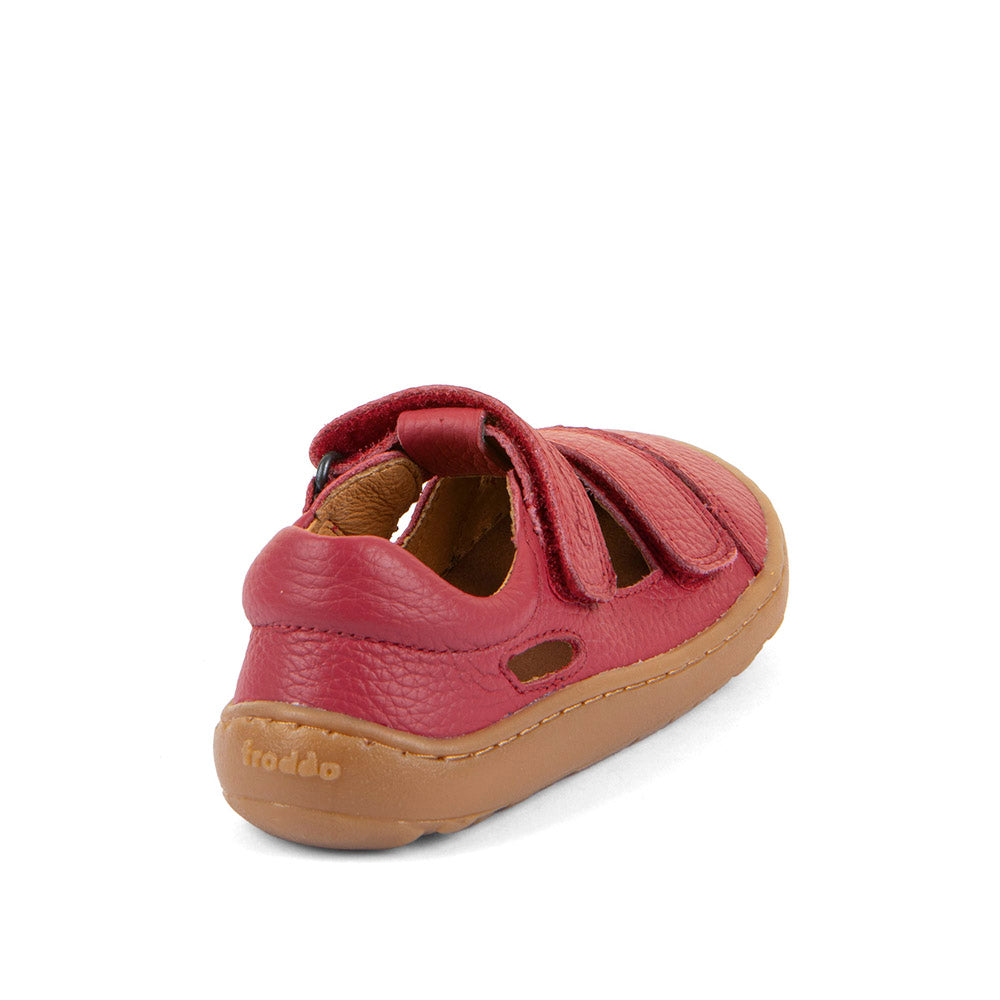 Froddo Barefoot Sandales Deux Scratchs II Red