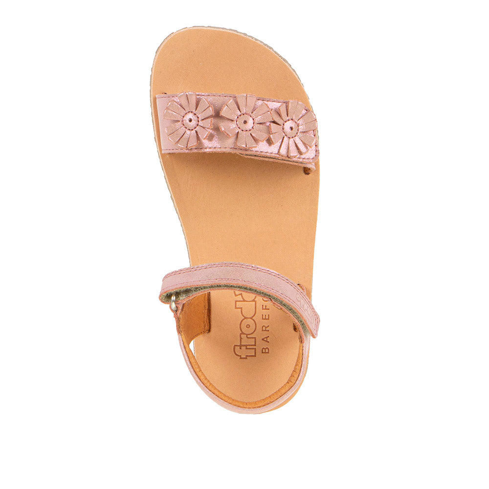 Froddo Barefoot Sandales Flexy Flowers Pink Shine