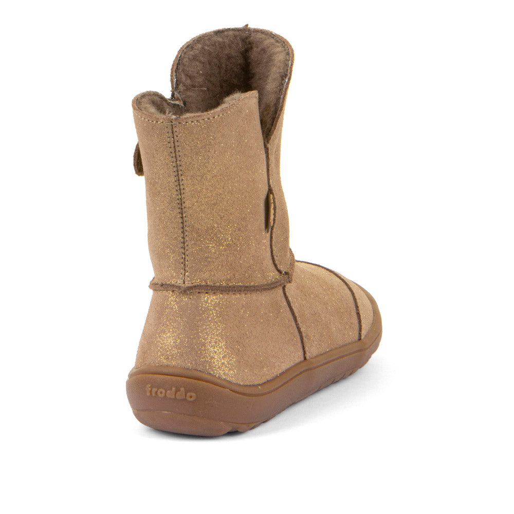 Froddo Barefoot Tex Suede II Gold