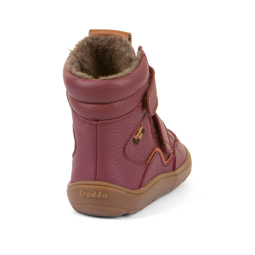Froddo Barefoot Tex Winter Cuir II Bordeaux