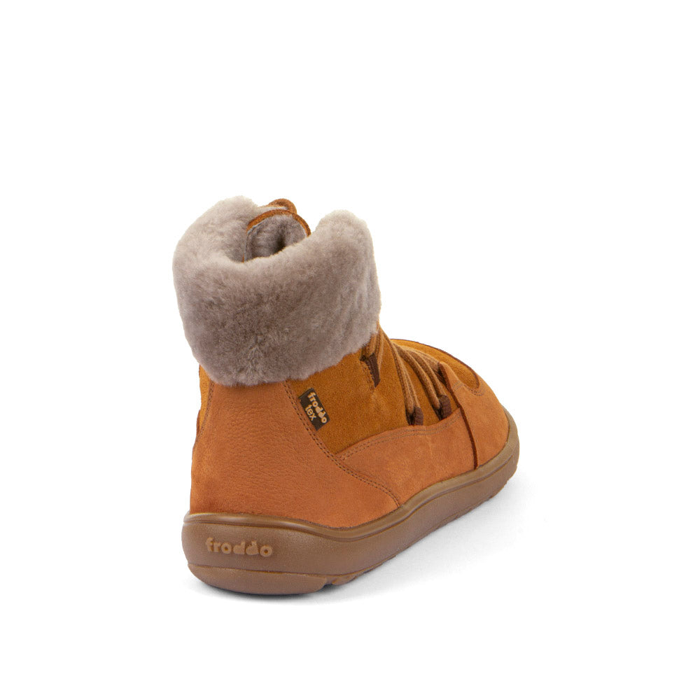 Froddo Barefoot Up Furry W Tex Cognac
