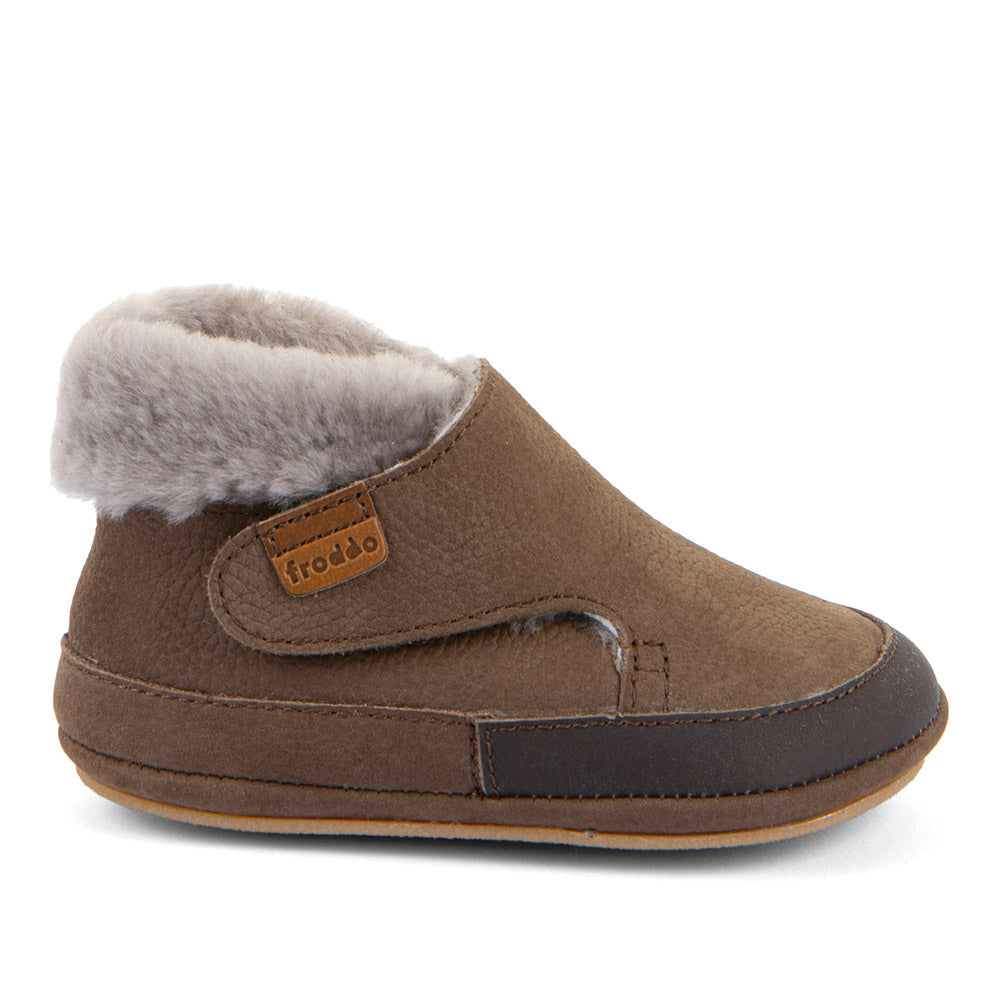 Froddo Furry Walk Barefoot con Forro Brown