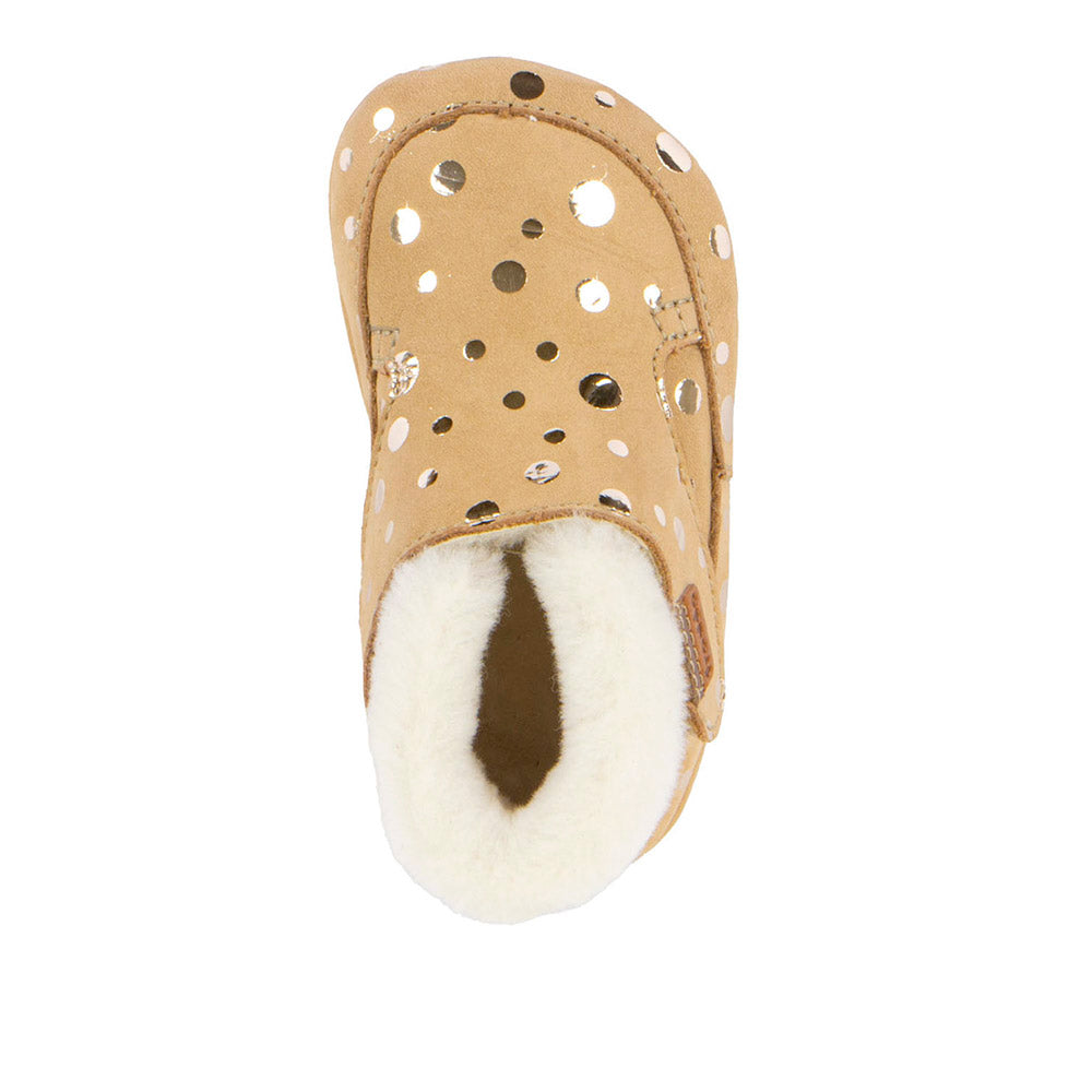 Froddo Furry Walkers Barefoot Forro Gold