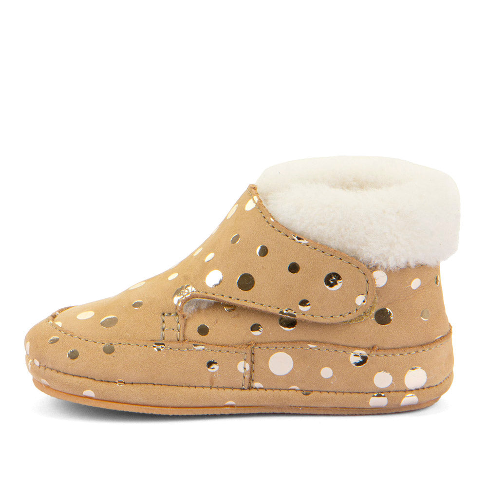 Froddo Furry Walkers Barefoot Forro Gold