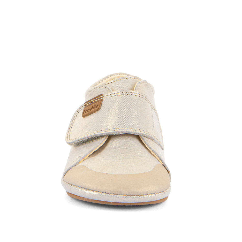 Froddo Prewalkers Barefoot First Walk Gold Shine