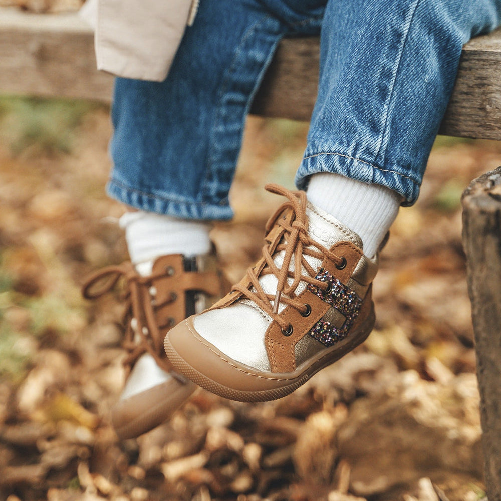 Froddo Barefoot Maly Laces Gold