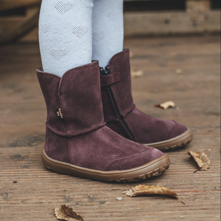 Froddo Barefoot Tex Suede II Bordeaux