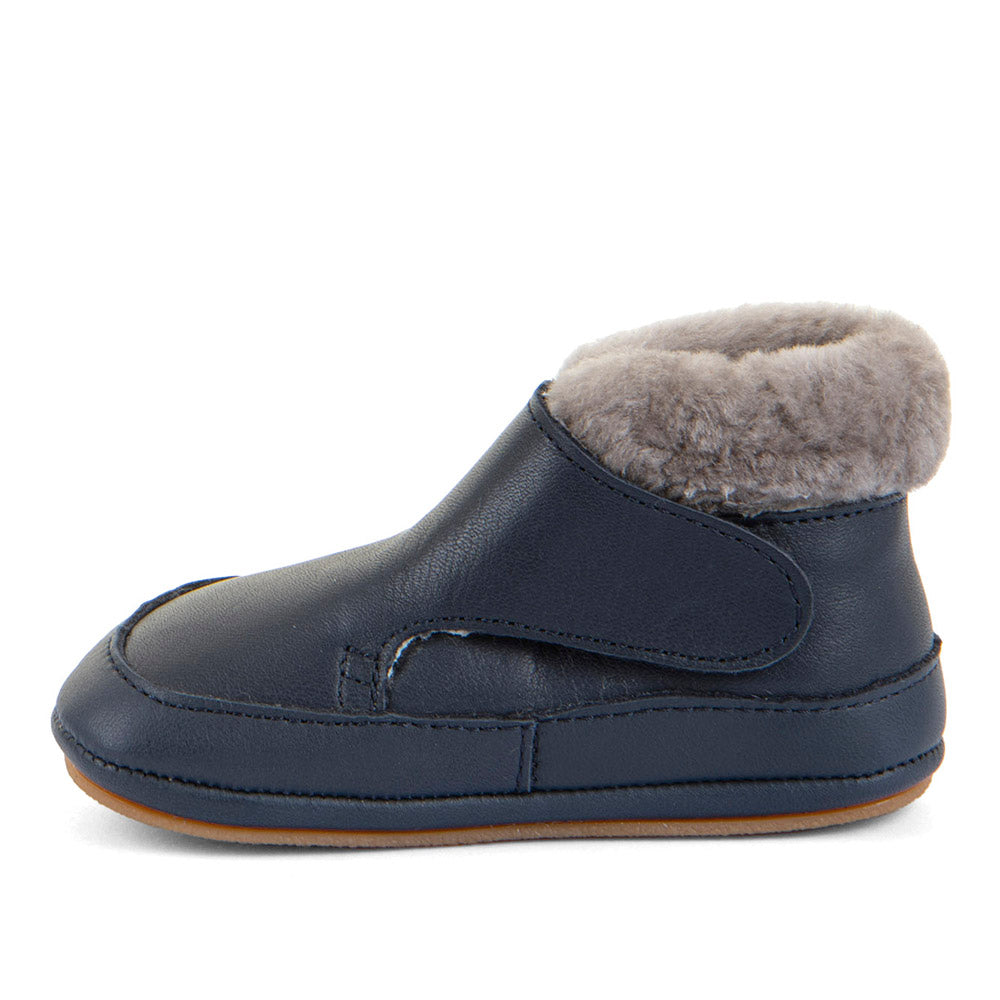 Froddo Furry Walkers Barefoot Fourrés Dark Blue