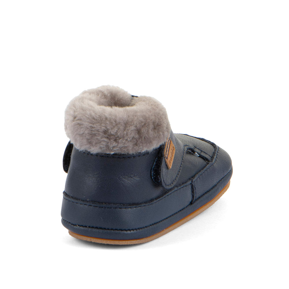 Froddo Furry Walkers Barefoot Fourrés Dark Blue