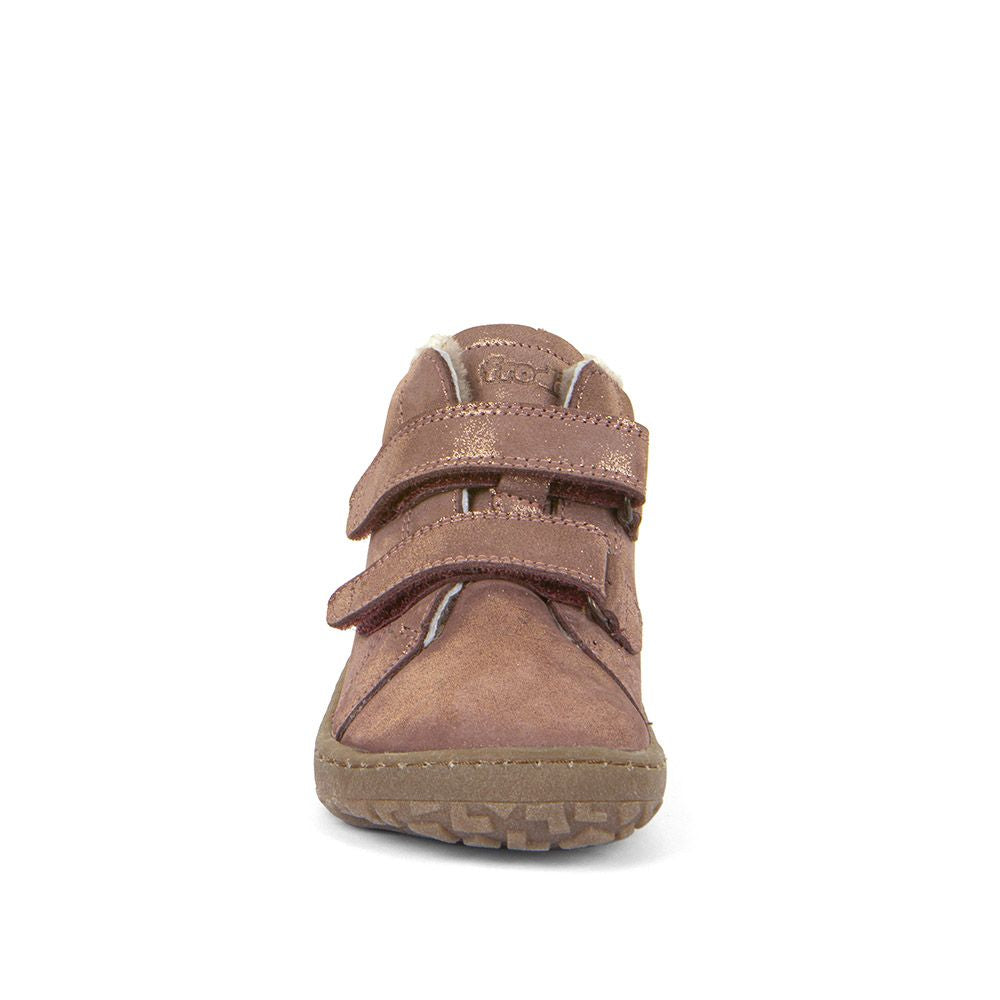 Froddo Barefoot Winter Furry Borreguito Pink Gold