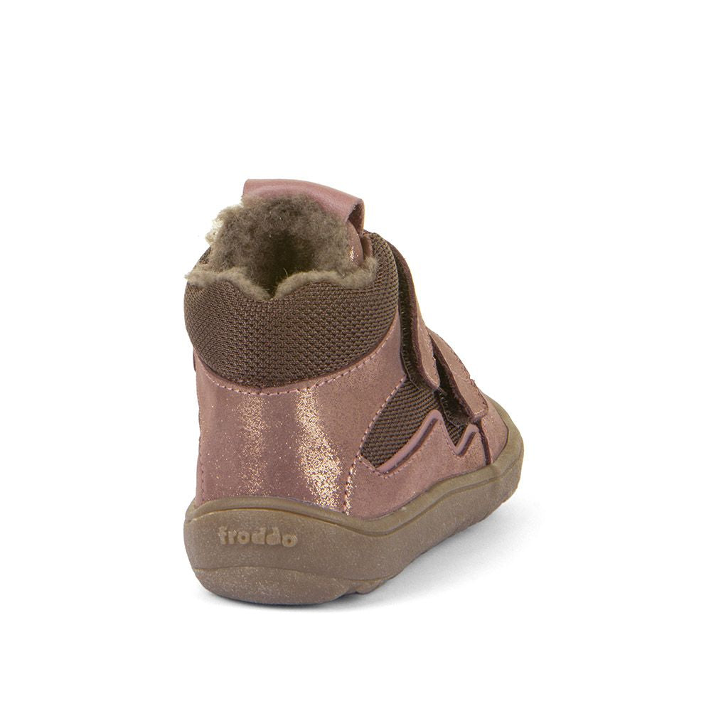 Froddo Barefoot Tex Wool Pink Gold