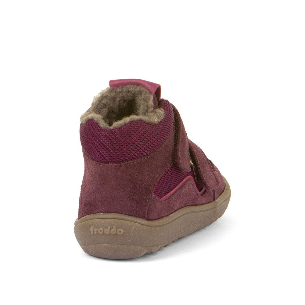 Froddo Barefoot Tex Winter Wool Burdeos