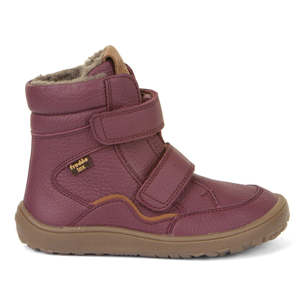 Froddo Barefoot Tex Winter Cuero Burdeos