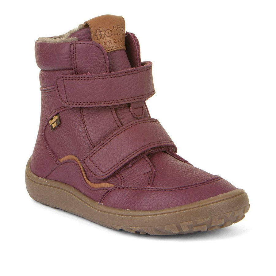 Froddo Barefoot Tex Winter Cuero Burdeos