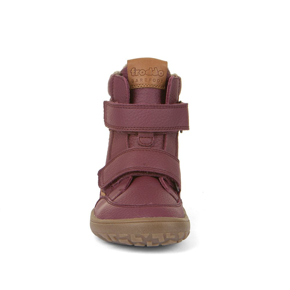 Froddo Barefoot Tex Winter Cuero Burdeos