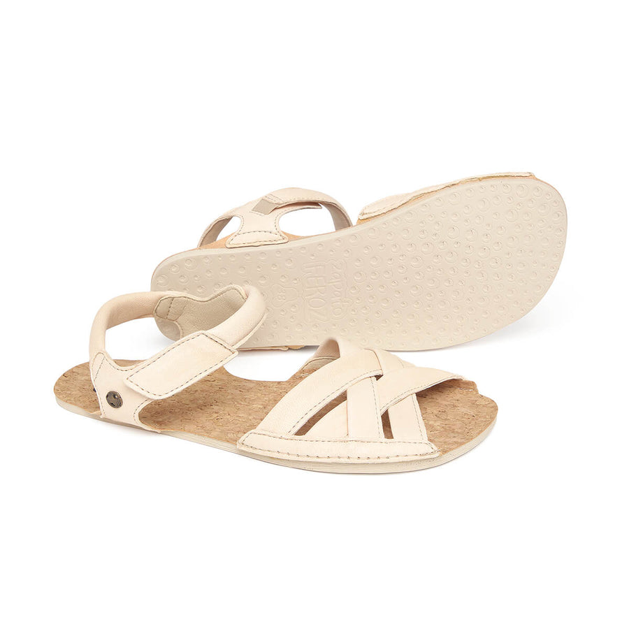 Zapato Feroz Adulte Gandia Beige Piel