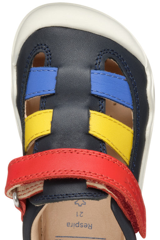 Geox Barefoot Steppieup Sandales Marine Multi