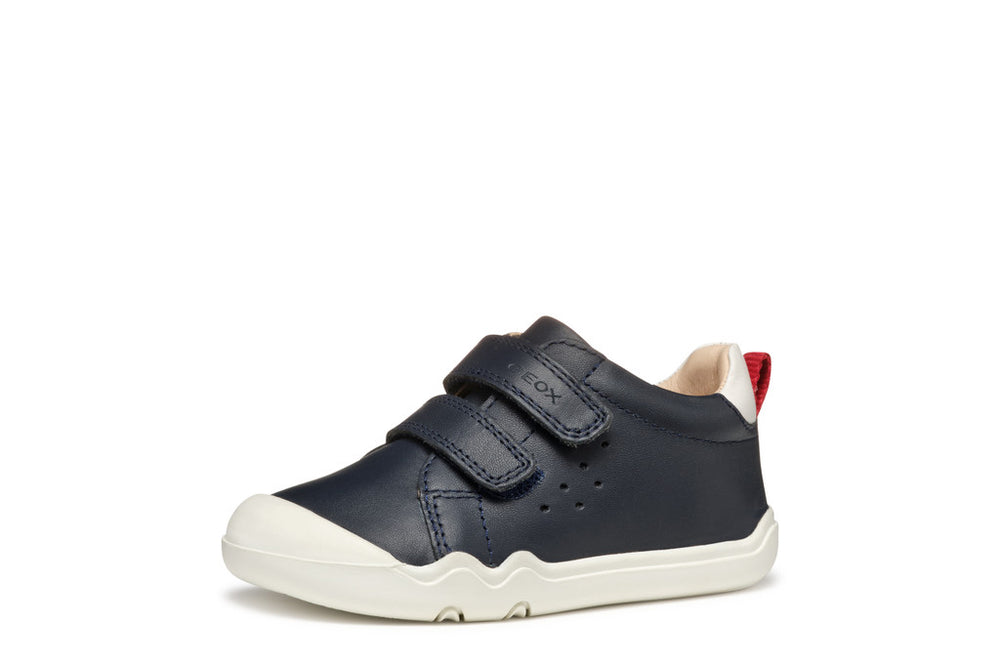 Geox Barefoot Steppieup Azul marino Blanco