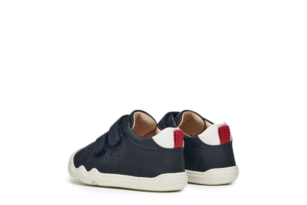 Geox Barefoot Steppieup Azul marino Blanco