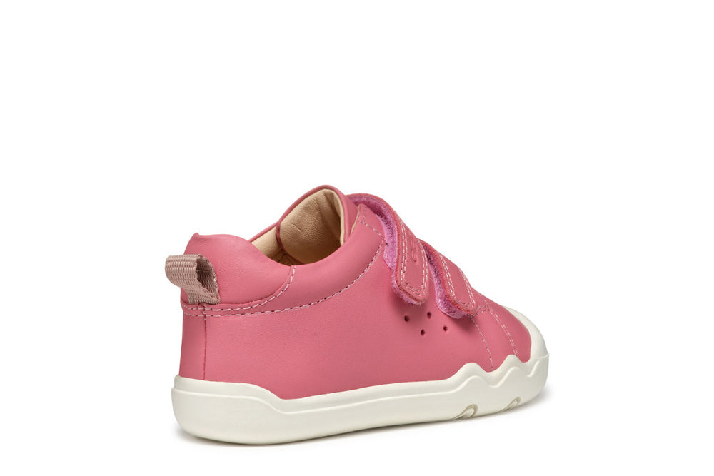 Geox Barefoot Steppieup Fucsia Blanco