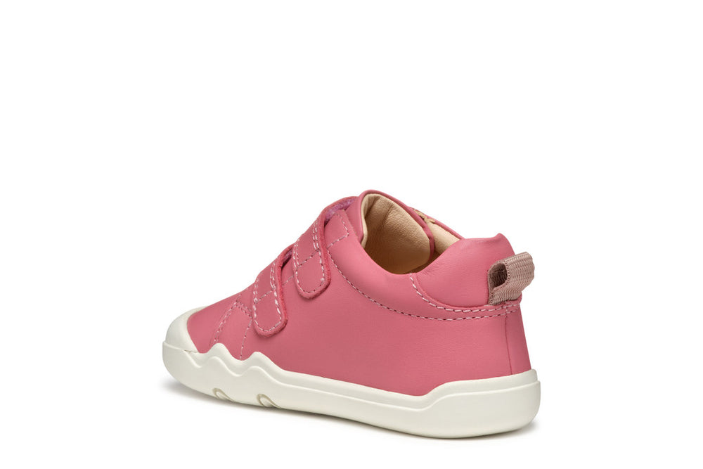 Geox Barefoot Steppieup Fucsia Blanco