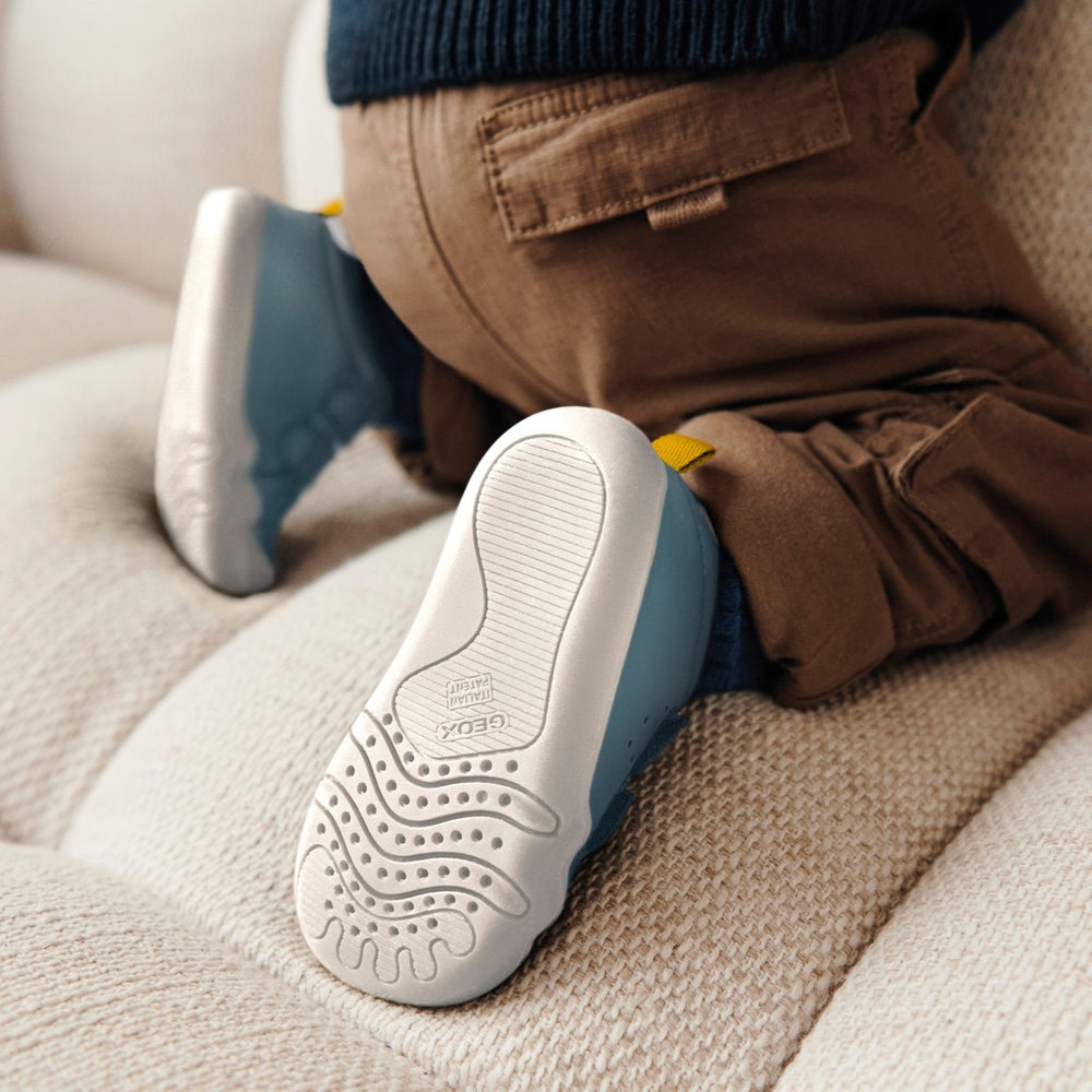 Geox Barefoot Steppieup White Light Sky