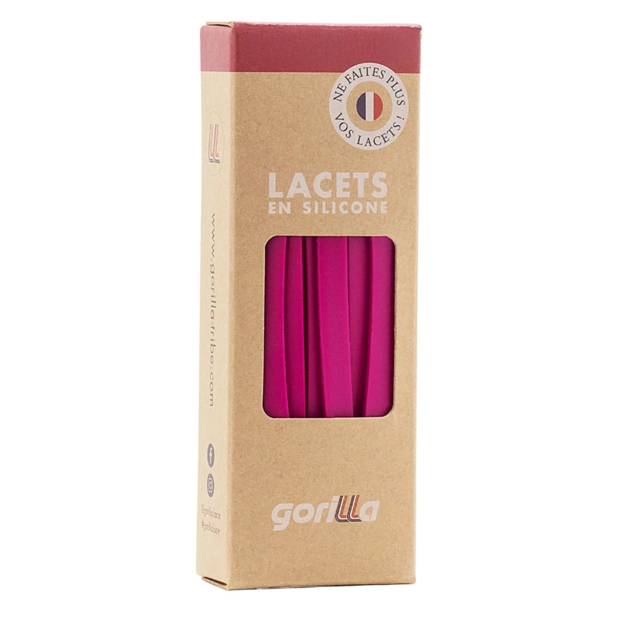 Gorilla Lacets Larges Framboise