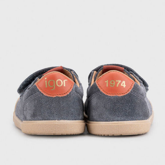 Igor Barefoot Tennis Suede Griz Az