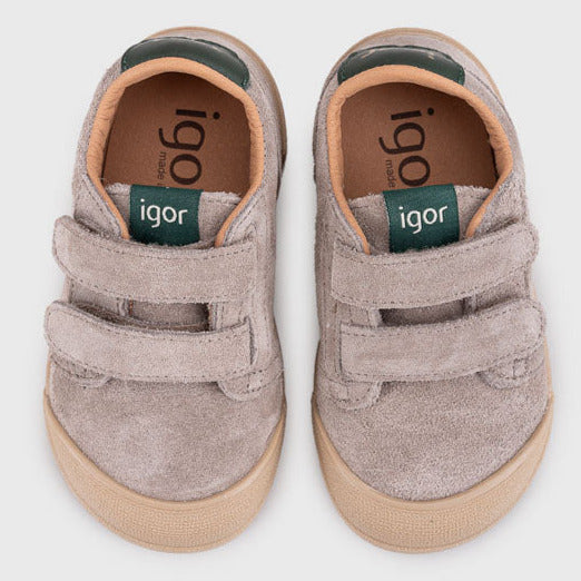Igor Barefoot Tennis Suede Topo