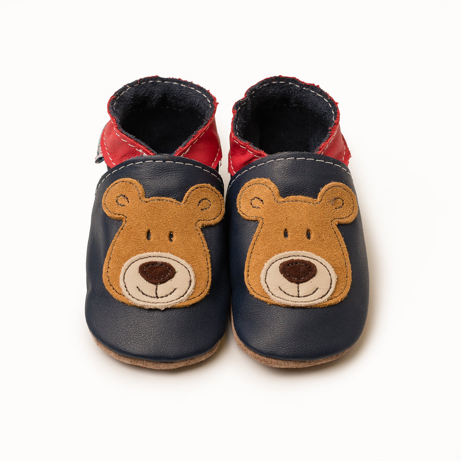 Inchblue Gripz Bear Navy Tan Red