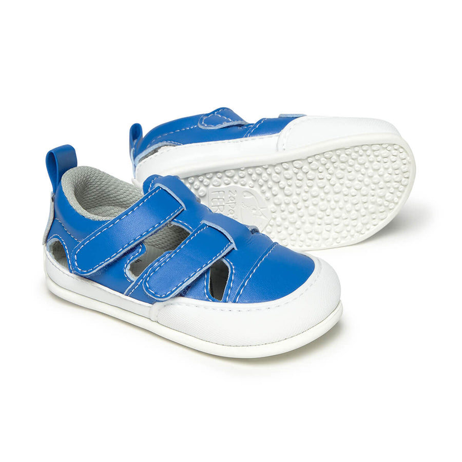 Zapato Feroz Féroces Javea Azul Royal Microfibra