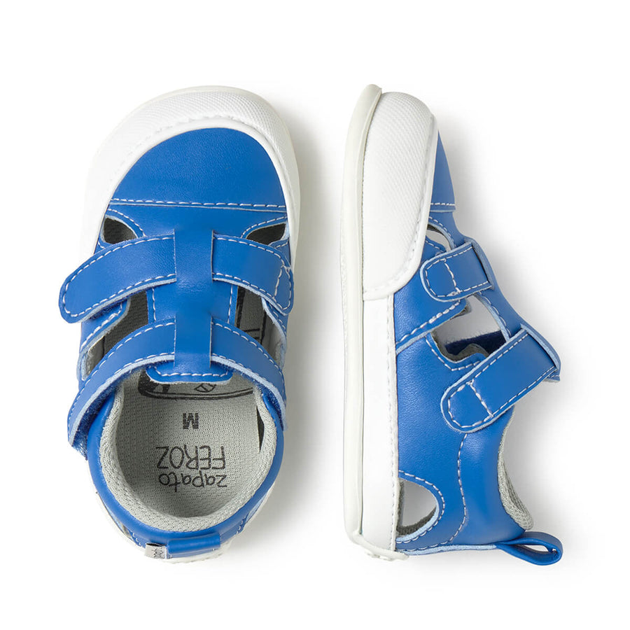 Zapato Feroz Féroces Javea Azul Royal Microfibra