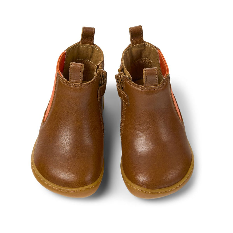 Camper Peu Botas Marrón Naranja