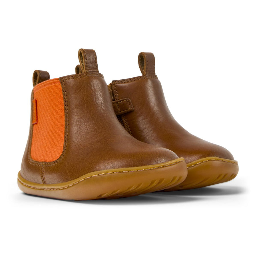 Camper Peu Botas Marrón Naranja