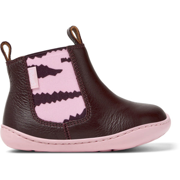 Camper FW Peu Bottines Bordeaux Rose