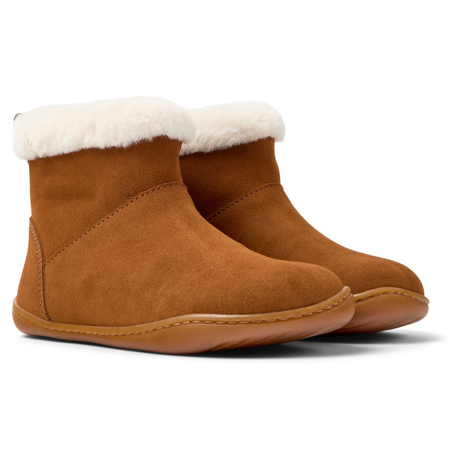 Camper Peu Kids Botas Forro Camel