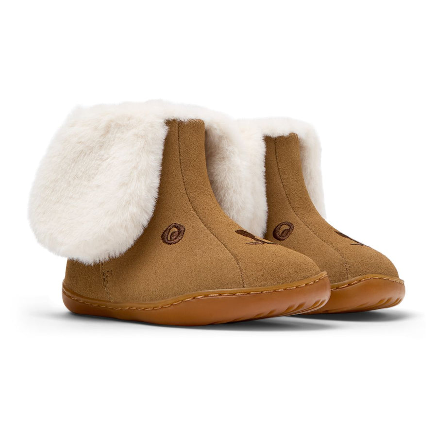 Camper Peu Botas Forro Marrón