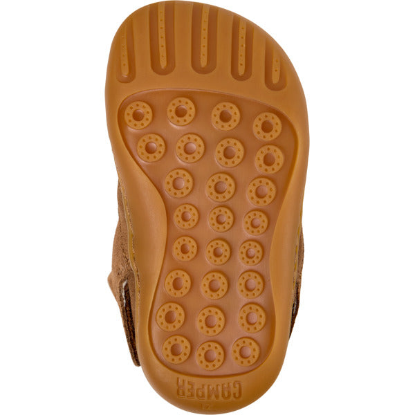Camper FW Peu Botines Forro Marrón Amarillo