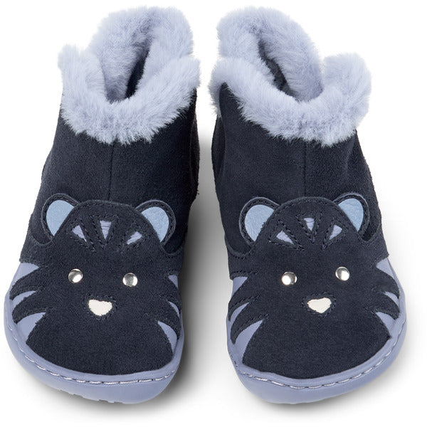 Camper FW Peu Botines Forro Marino Cielo