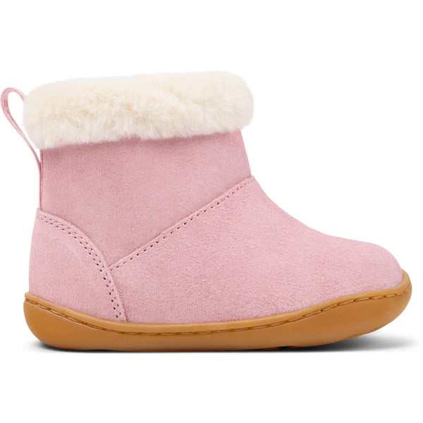Camper FW Peu Botines Forro Zip Rosa