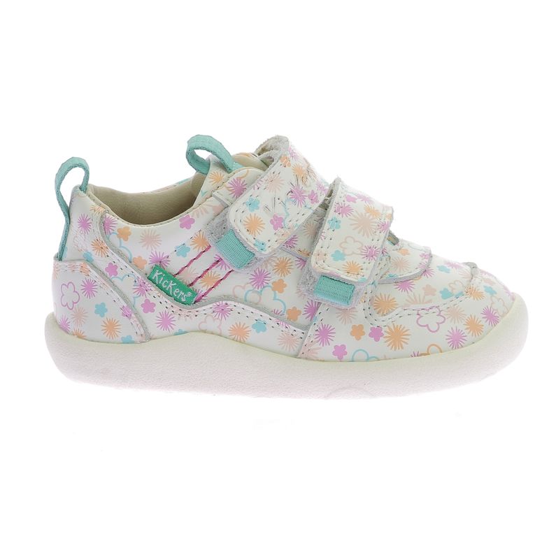Kickers KickFrapy Blanco Flores Verano