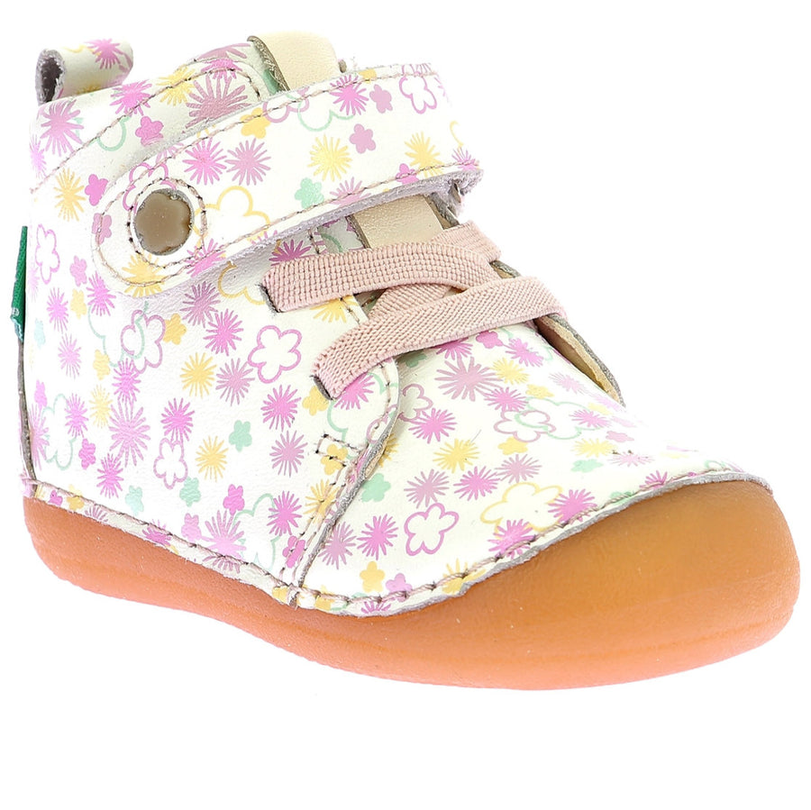 Kickers Sonizikro Blanc Fleurs Eté