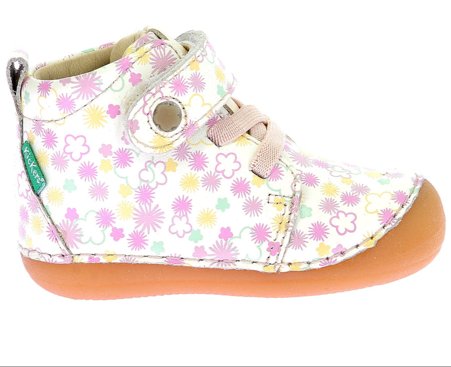 Kickers Sonizikro Blanc Fleurs Eté