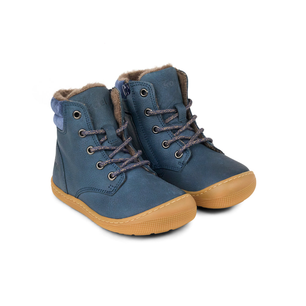 Koel Barefoot Darius Fourrées Blue