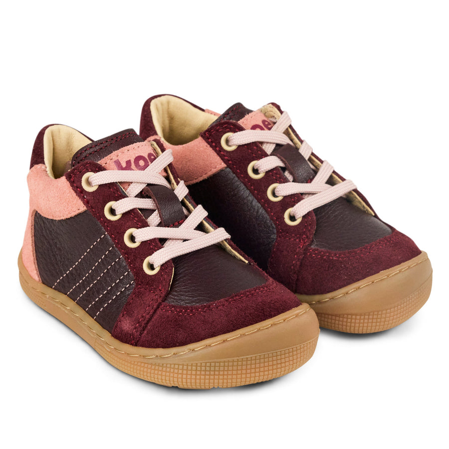 Koel Barefoot Dion Suede Bordo