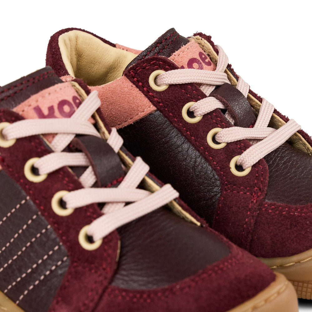 Koel Barefoot Dion Suede Bordo