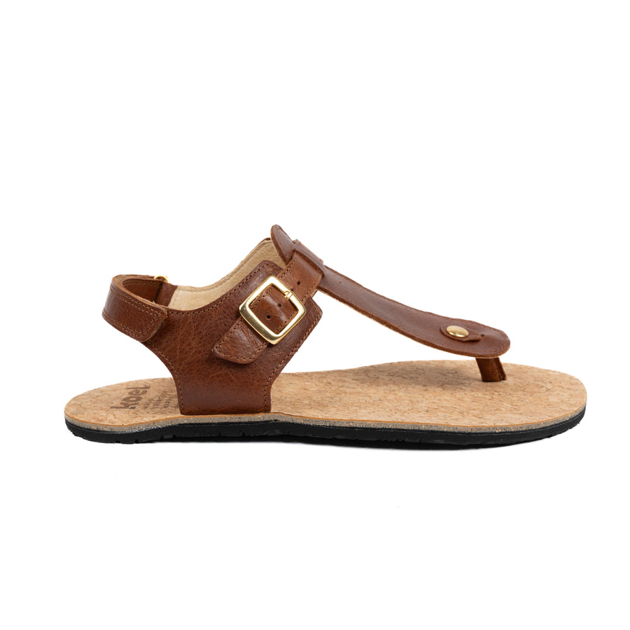 Koel Sandalias Barefoot Ariana Napa Cognac