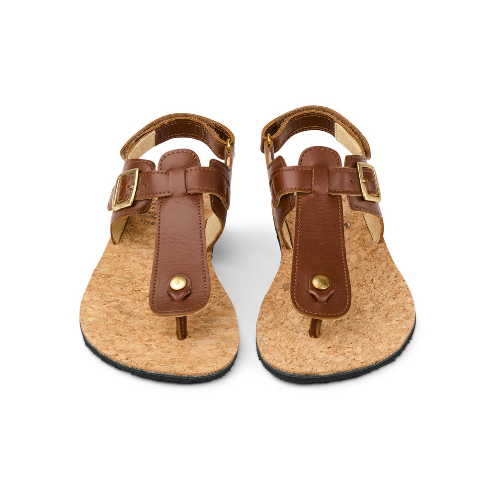 Koel Sandalias Barefoot Ariana Napa Cognac