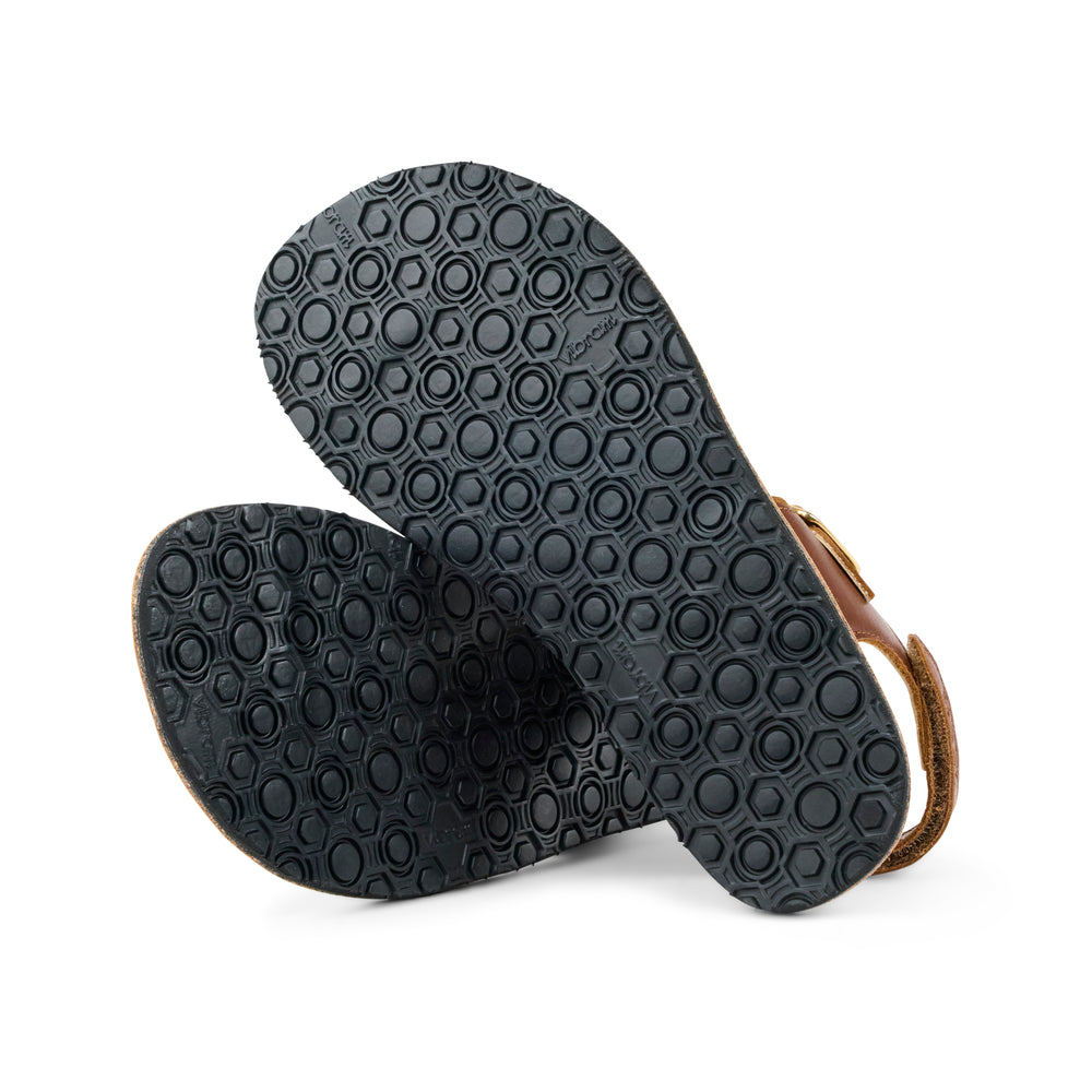 Koel Sandalias Barefoot Ariana Napa Cognac